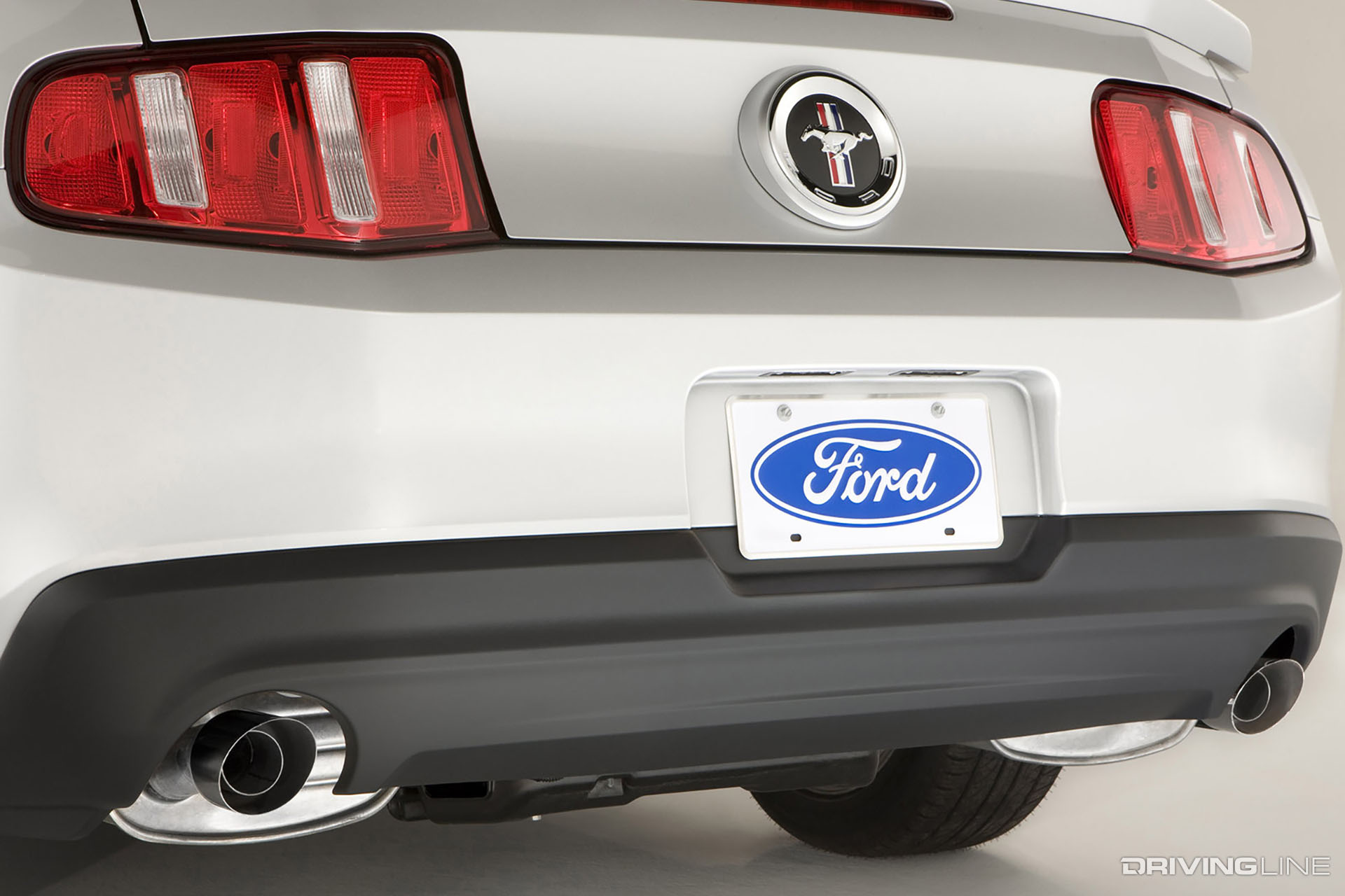 2011 Ford Mustang V6 Dual Exhaust