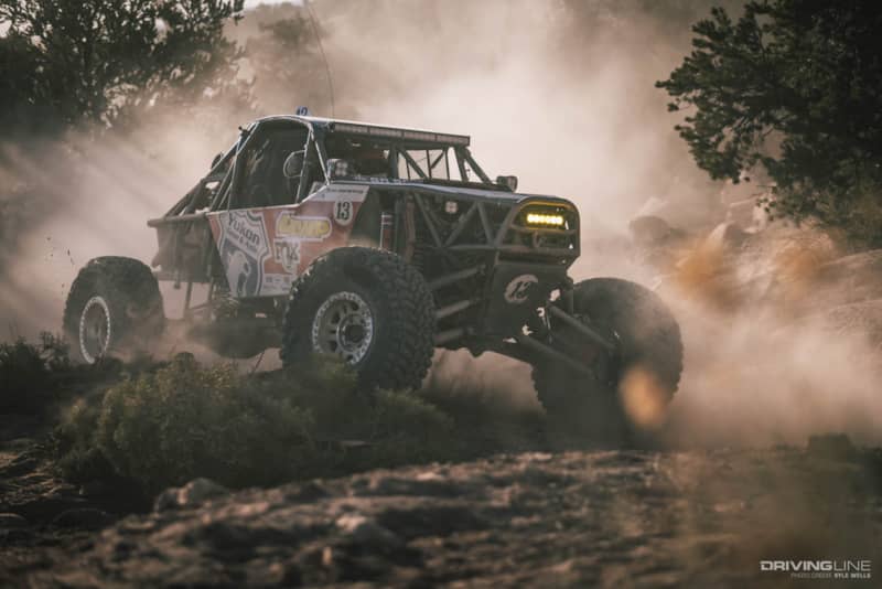 Bailey Cole qualifying at Ultra4 Area BFE Moab April 2021