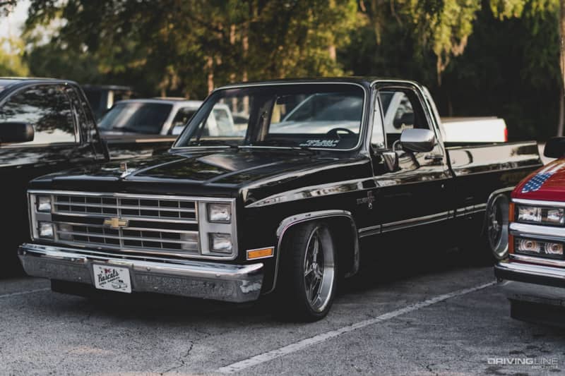 Chevrolet C10 on Nittos black front 3/4