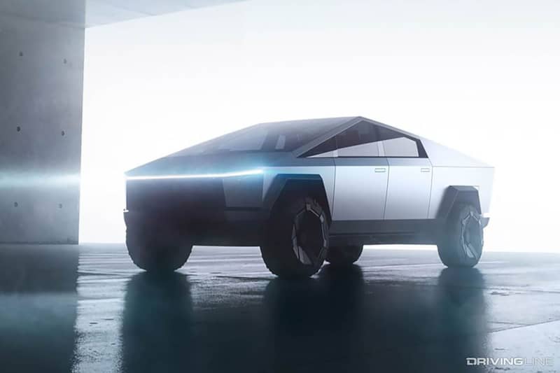 Tesla Cybertruck Front View