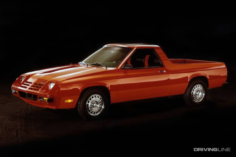 Dodge Rampage Plymouth Scamp Red