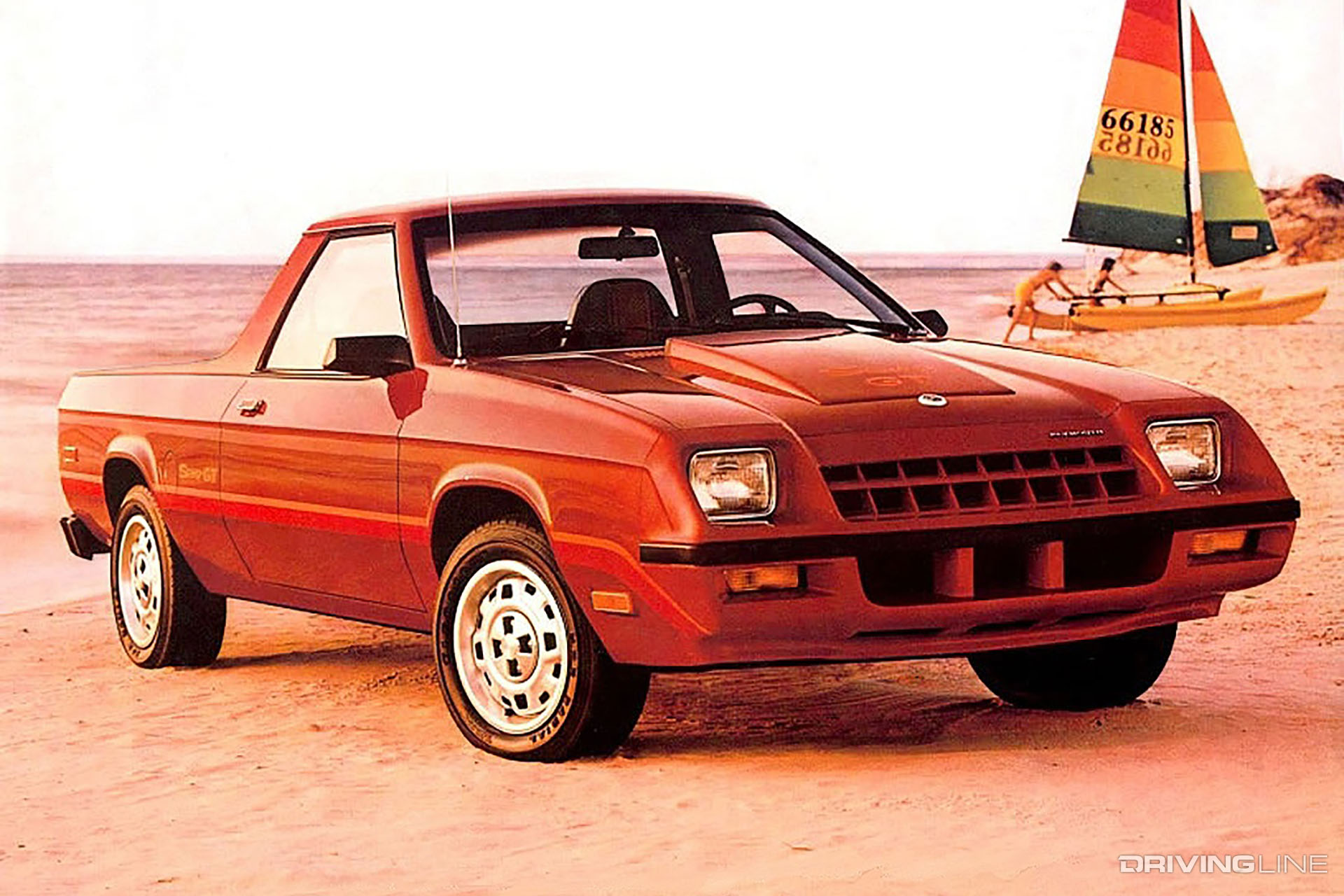 Plymouth Scamp on Beach