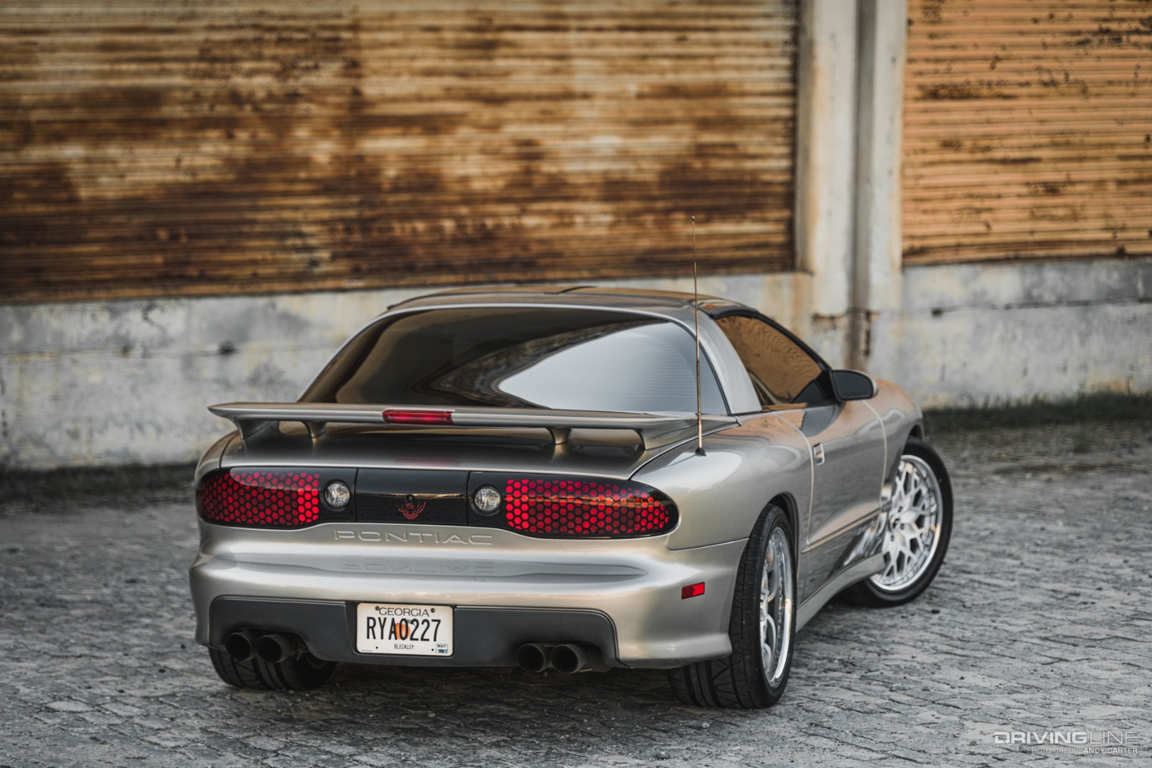 Rear of Pontiac Trans Am
