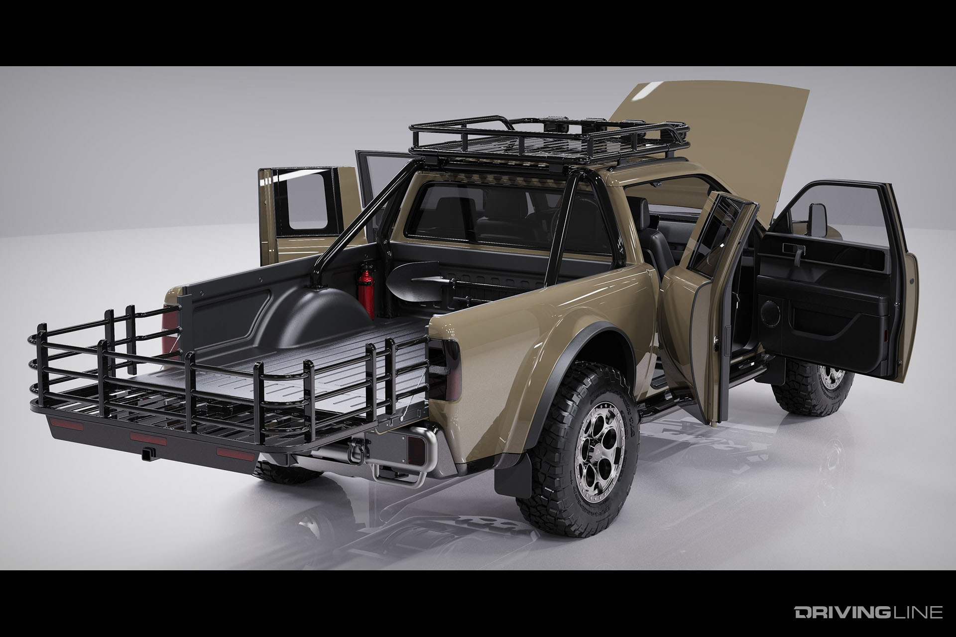 Alpha Wolf Plus Pickup Rear View