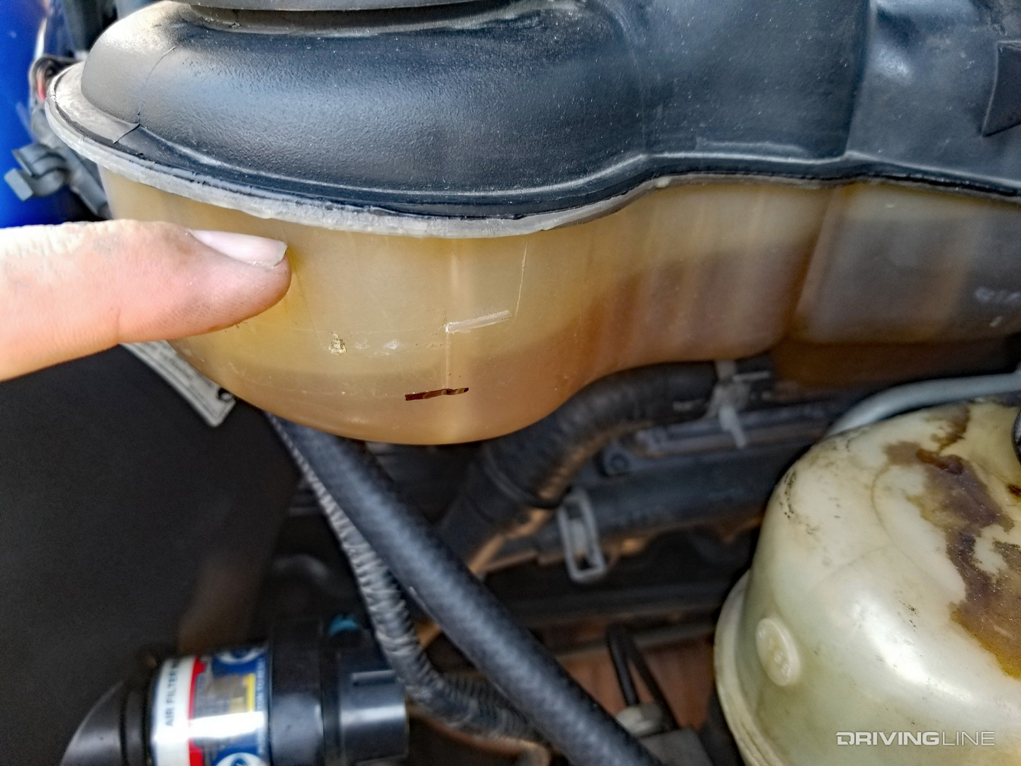 Degas Bottle Crack 6.0L Power Stroke