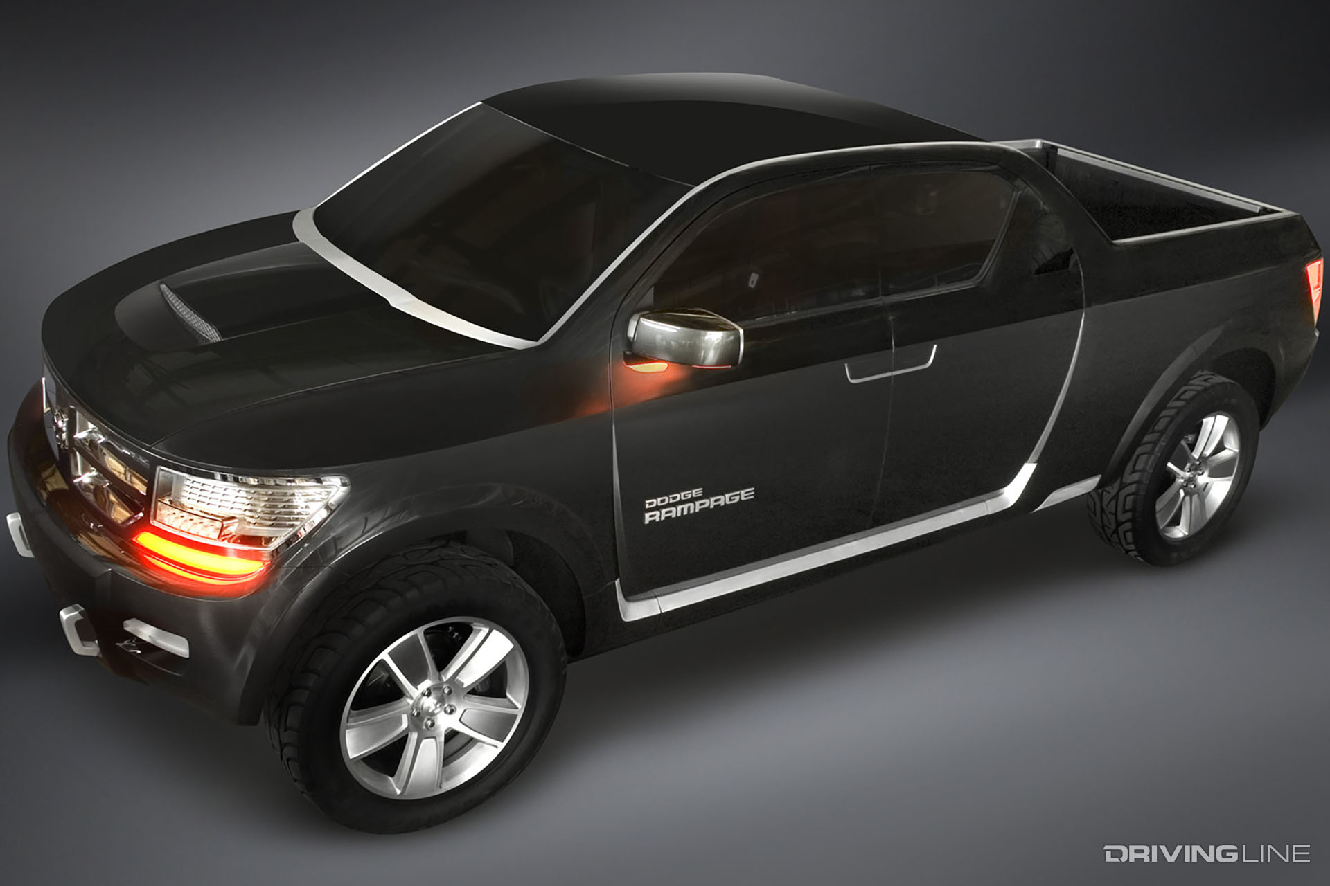 2006 Dodge Rampage Concept Rendering