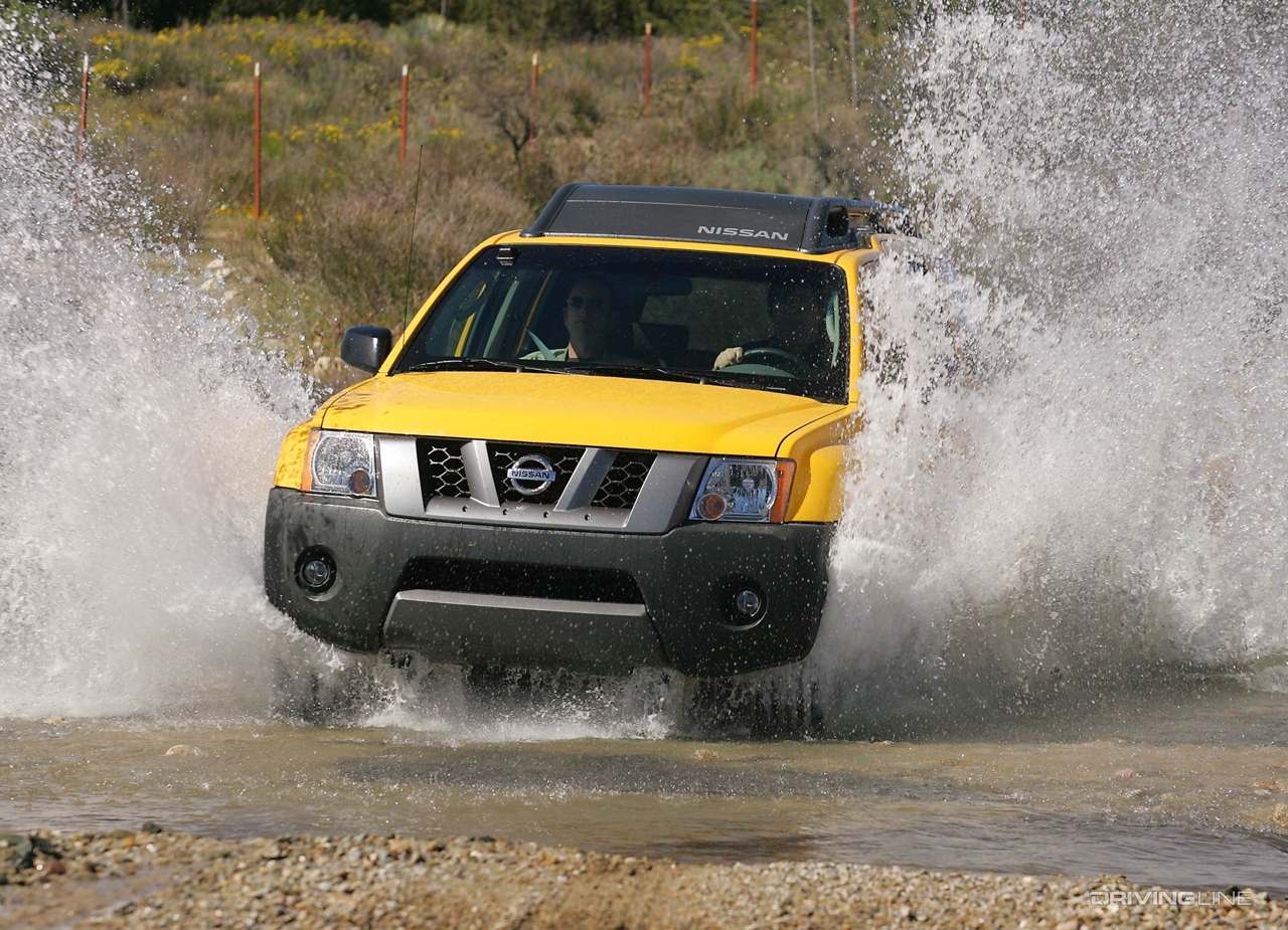 Nissan Xterra splash