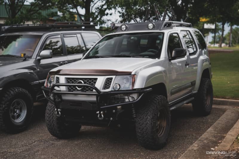 Nissan Xterra on Nitto trail grappler tires