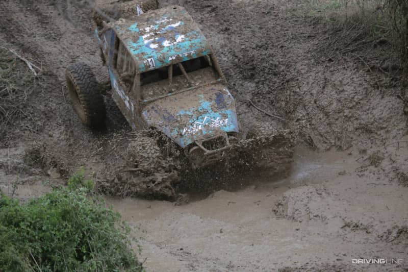 Ultra4 Racing Kentucky Apr 2021 4400 class Josh Blyler racing through mud