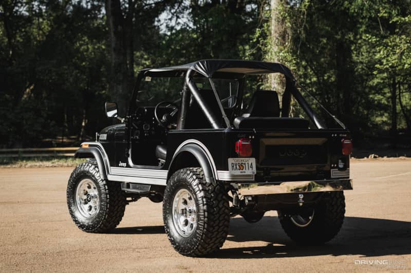 Jeep CJ-7 Rear
