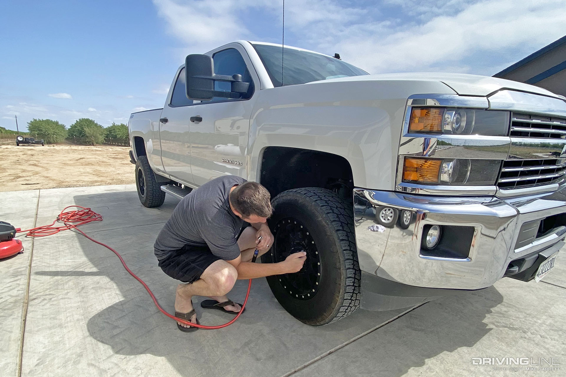 Nitto Terra Grappler G2 Tire Inflation