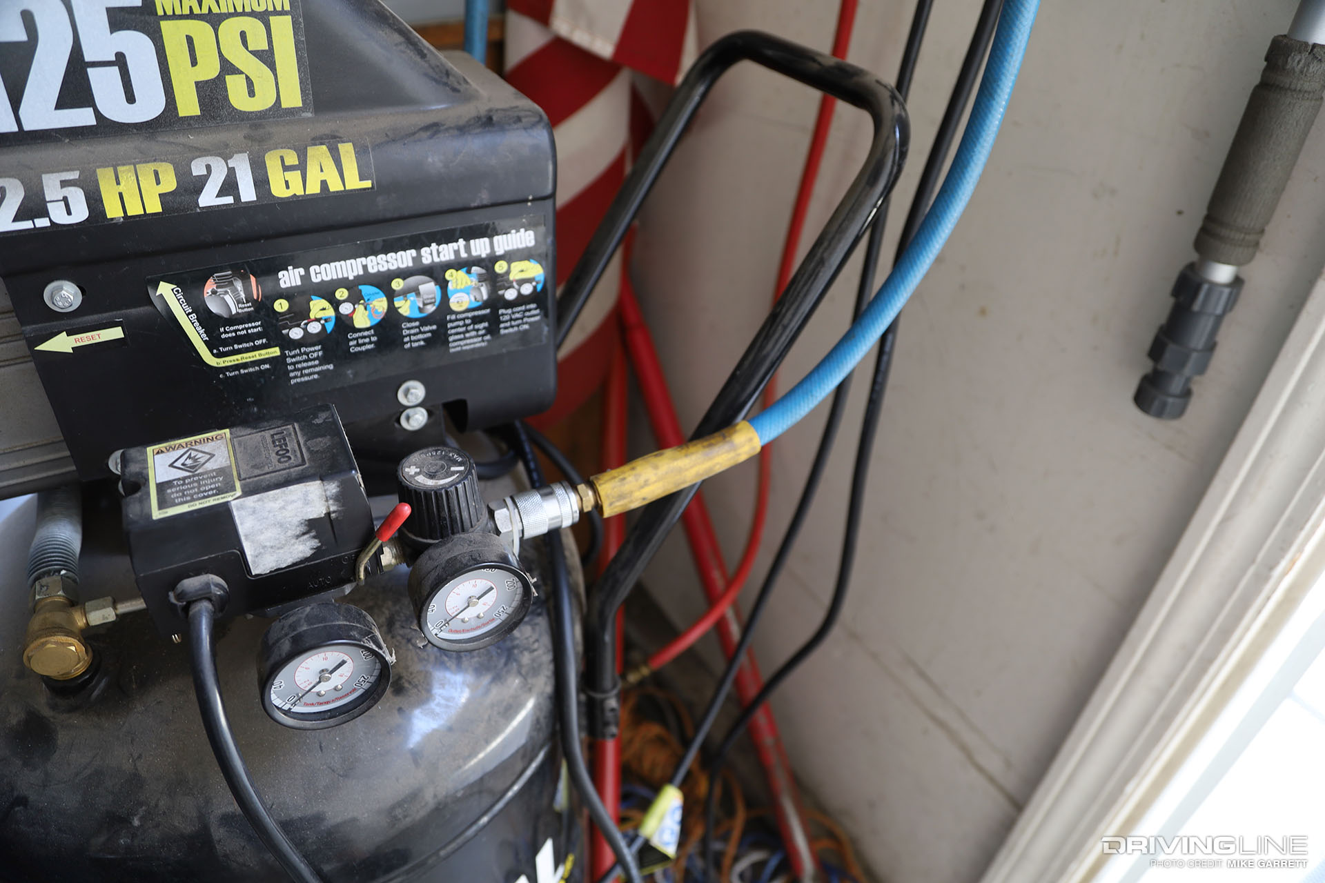 AIr Compressor and Hoses