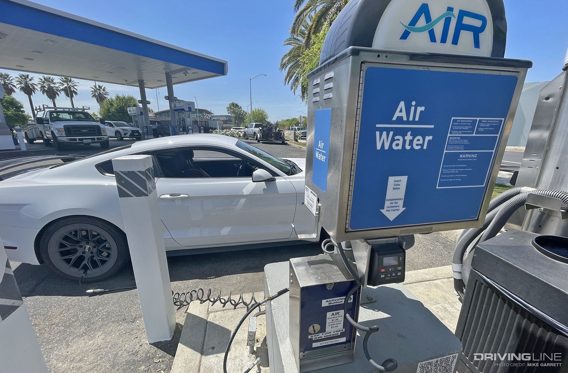 Gas Station Air Pump