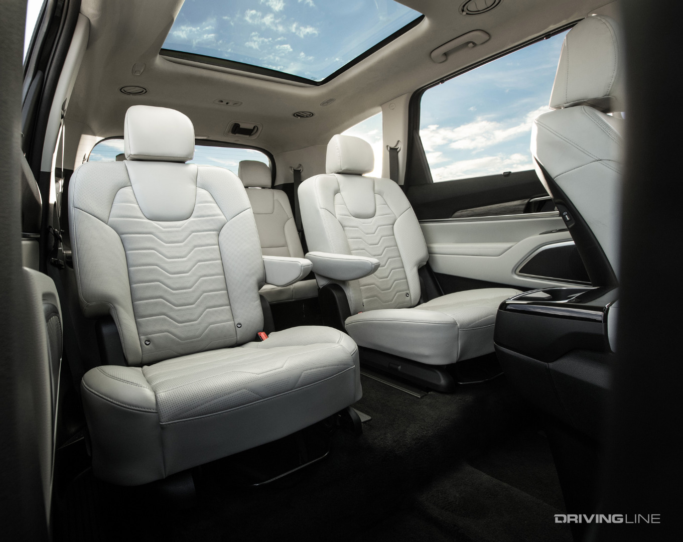 Kia Telluride Interior Second Row Crossover