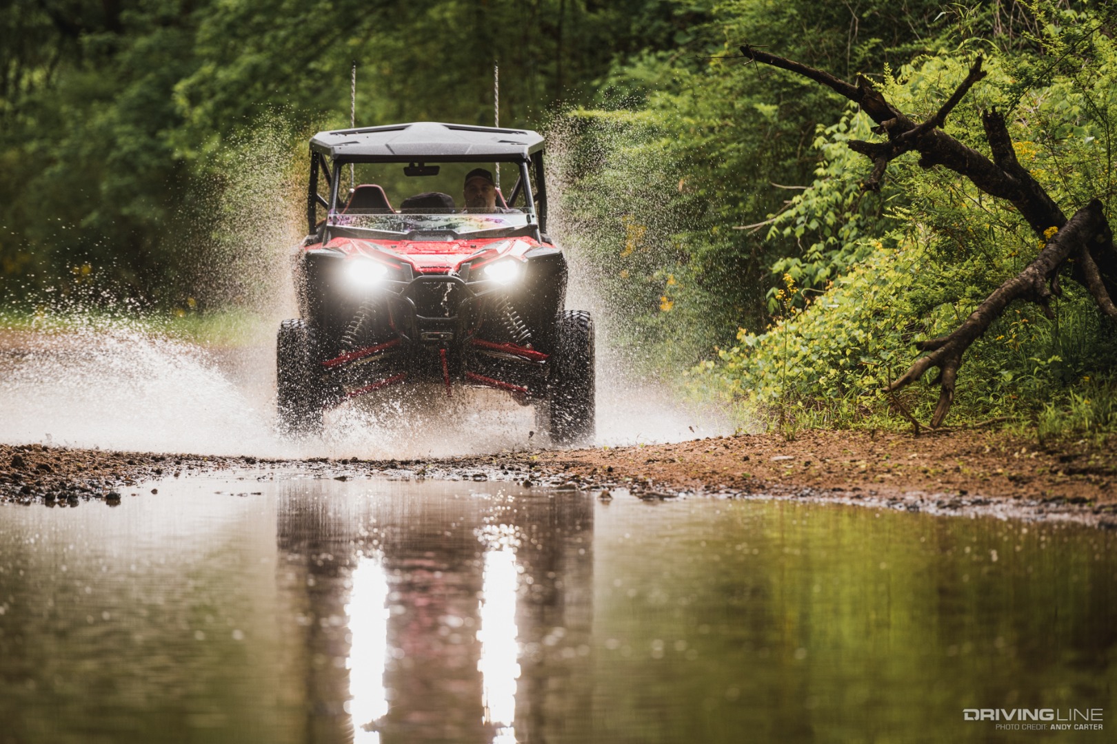 Honda Talon 1000R in mud
