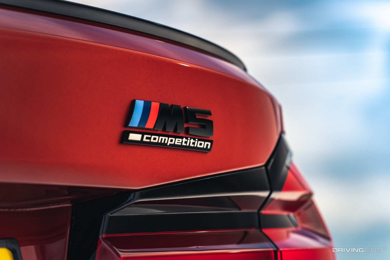 BMW M5 Competition badge