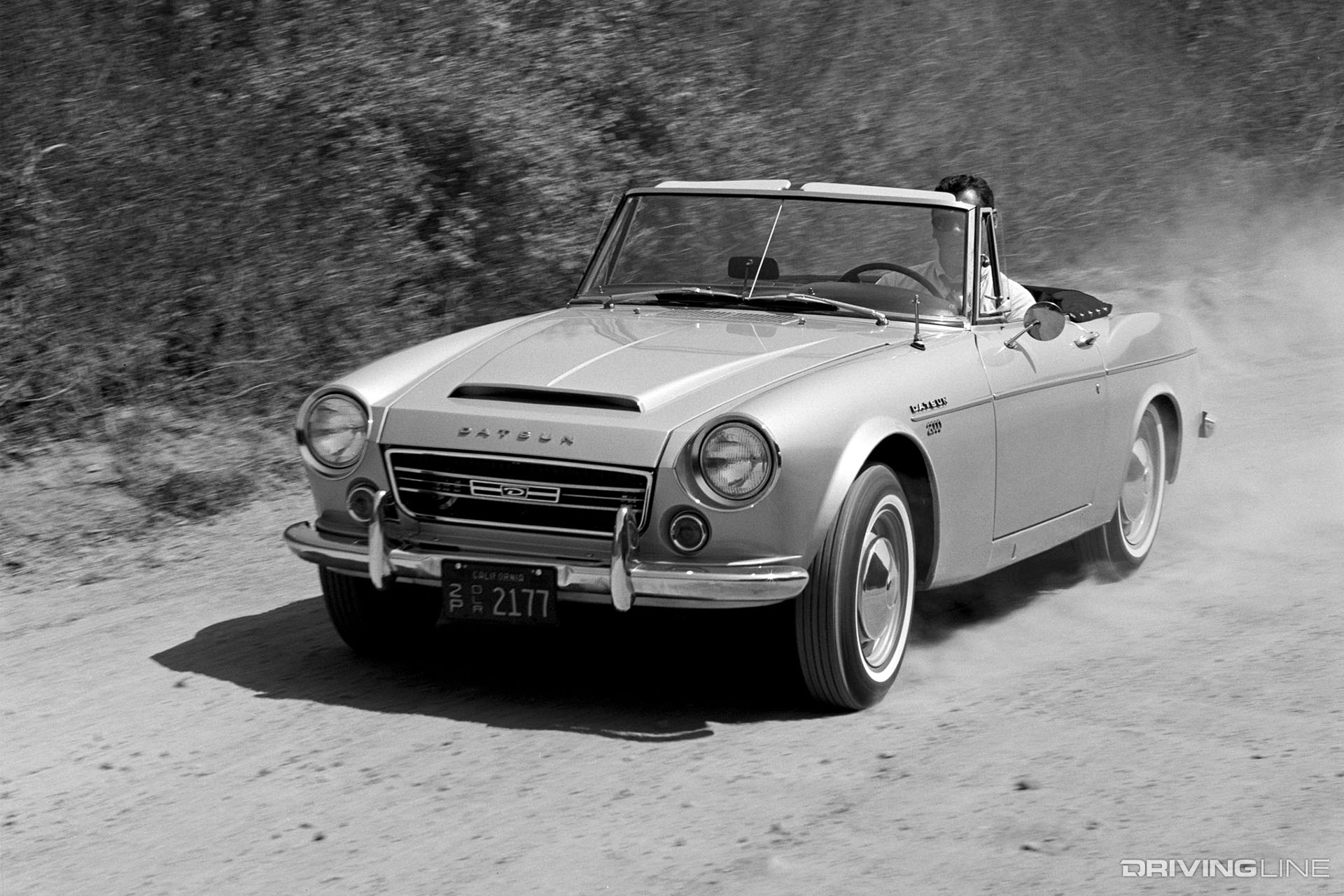 Datsun Fairlady 2000 Roadster On Dirt