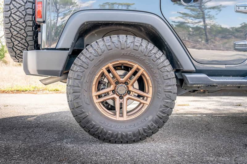 Nitto Ridge Grappler on Jeep Wrangler JK