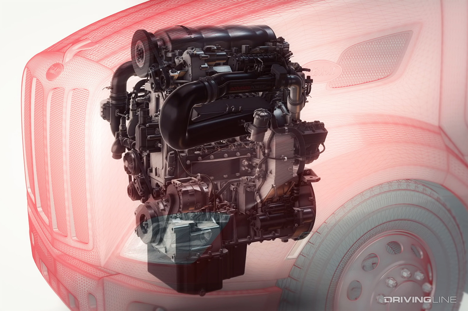 Peterbilt 579 Achates Power Diesel Engine