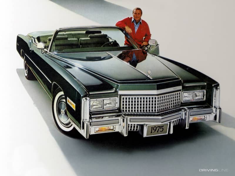 Cadillac Eldorado convertible in black