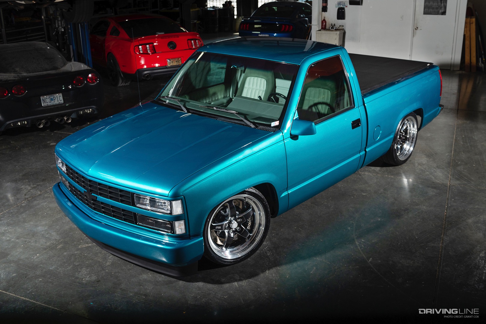 Front of Justin Keith's '93 Chevy ZL1500