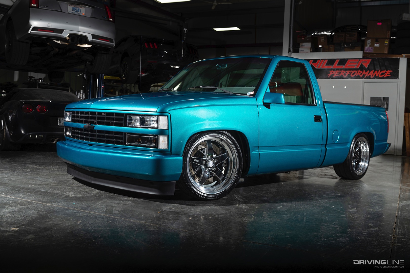 Front of Justin Keith's '93 Chevy ZL1500