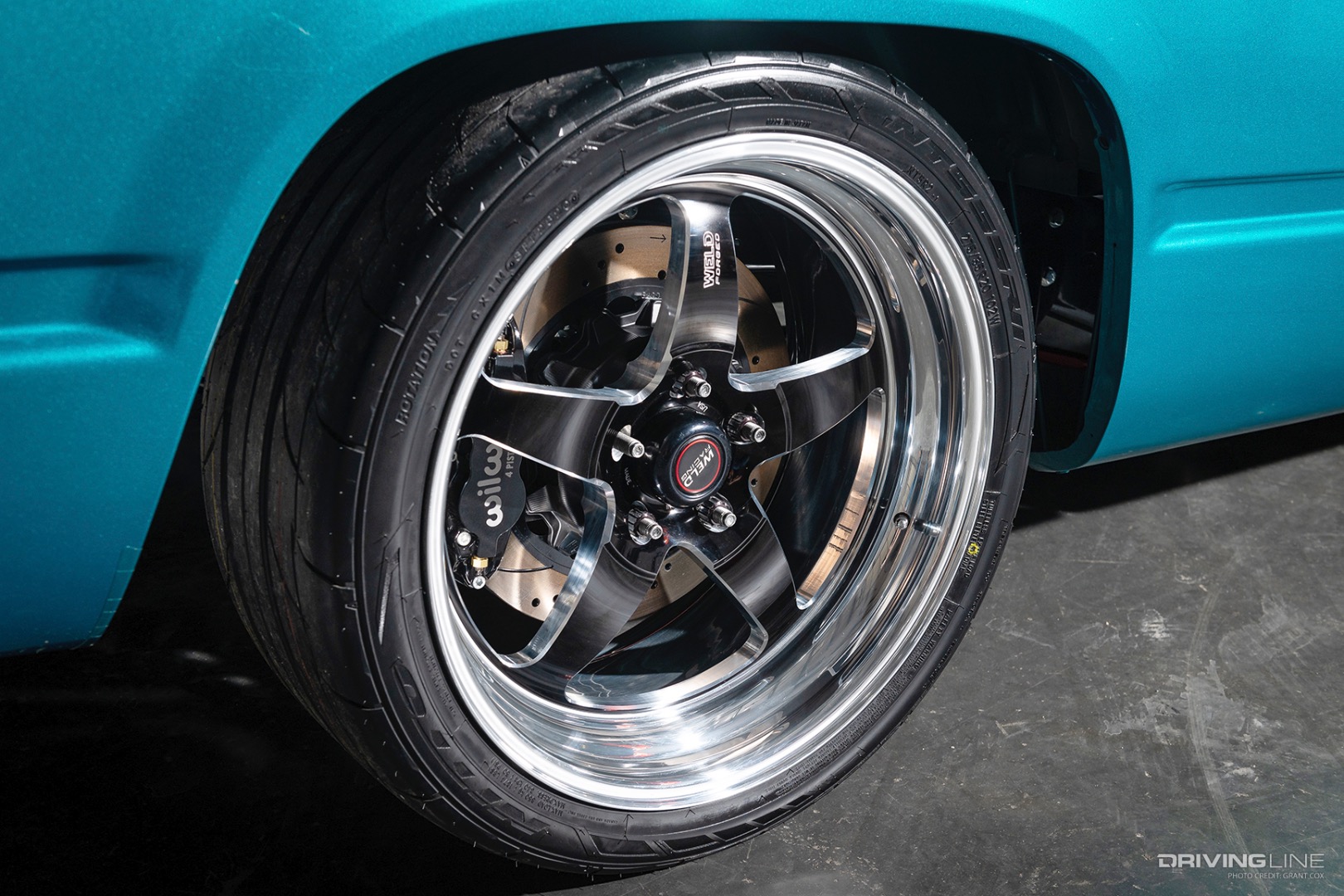 Nitto NT555 RII Tires of Justin Keith's '93 Chevy ZL1500