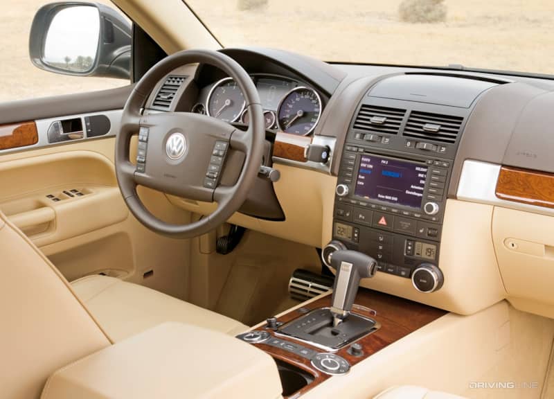 VW Touareg interior