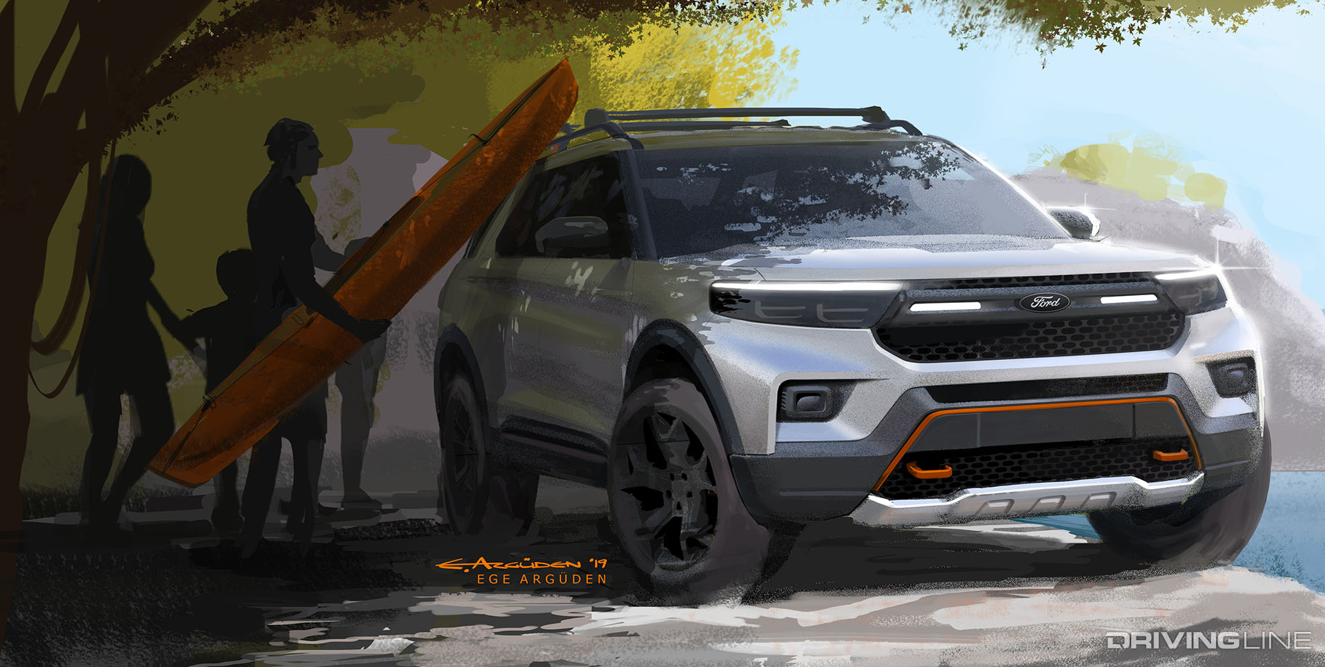 Ford Explorer Timberline Concept Art