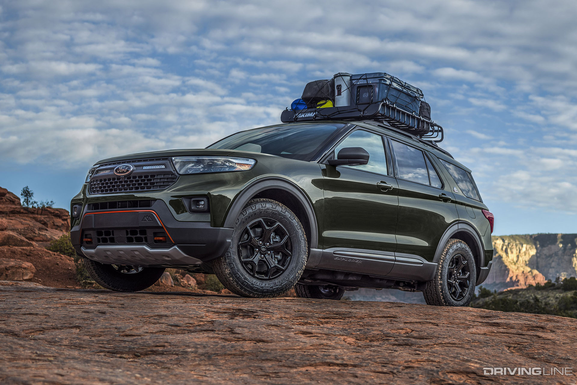 2021 Ford Explorer Timberline Green