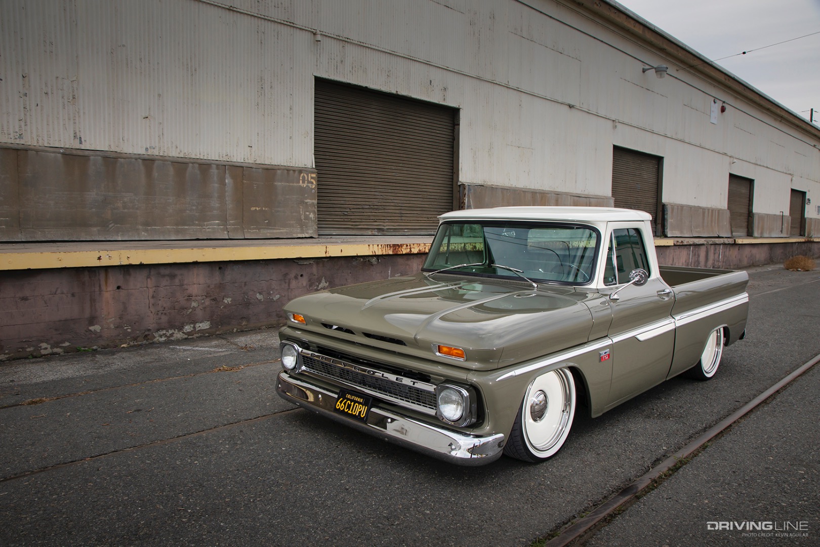 Front of Kevin Clark's '66 Chevy C10