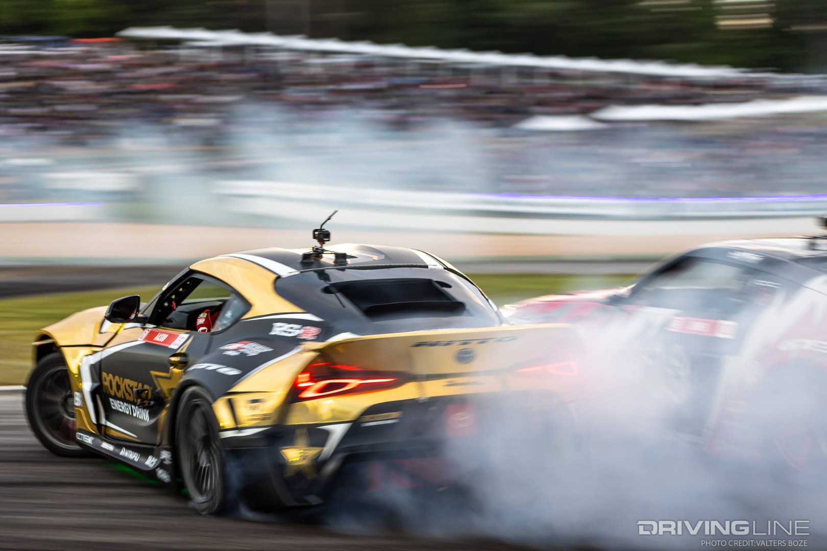 Fredric Aasbo Tandem Drifting with Jeff Jones at FDATL 2021