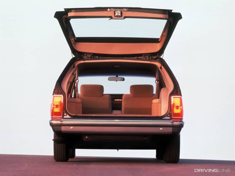 Oldsmobile Cutlass Cruiser Rear View