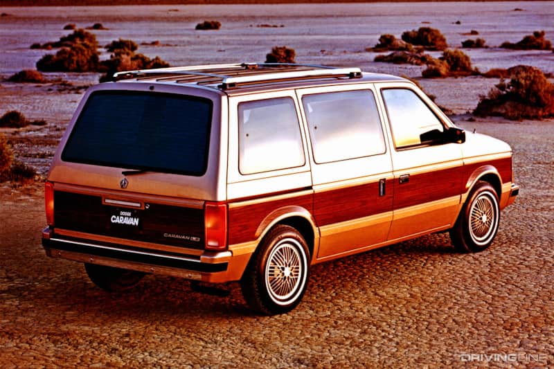 Dodge Caravan Woodgrain