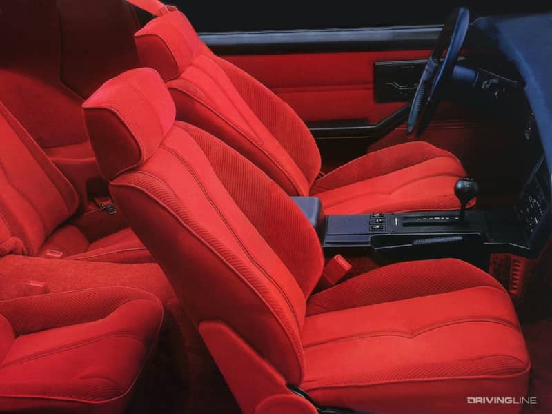 Chevrolet Camaro interior