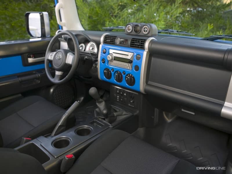 Toyota FJ Cruiser interior