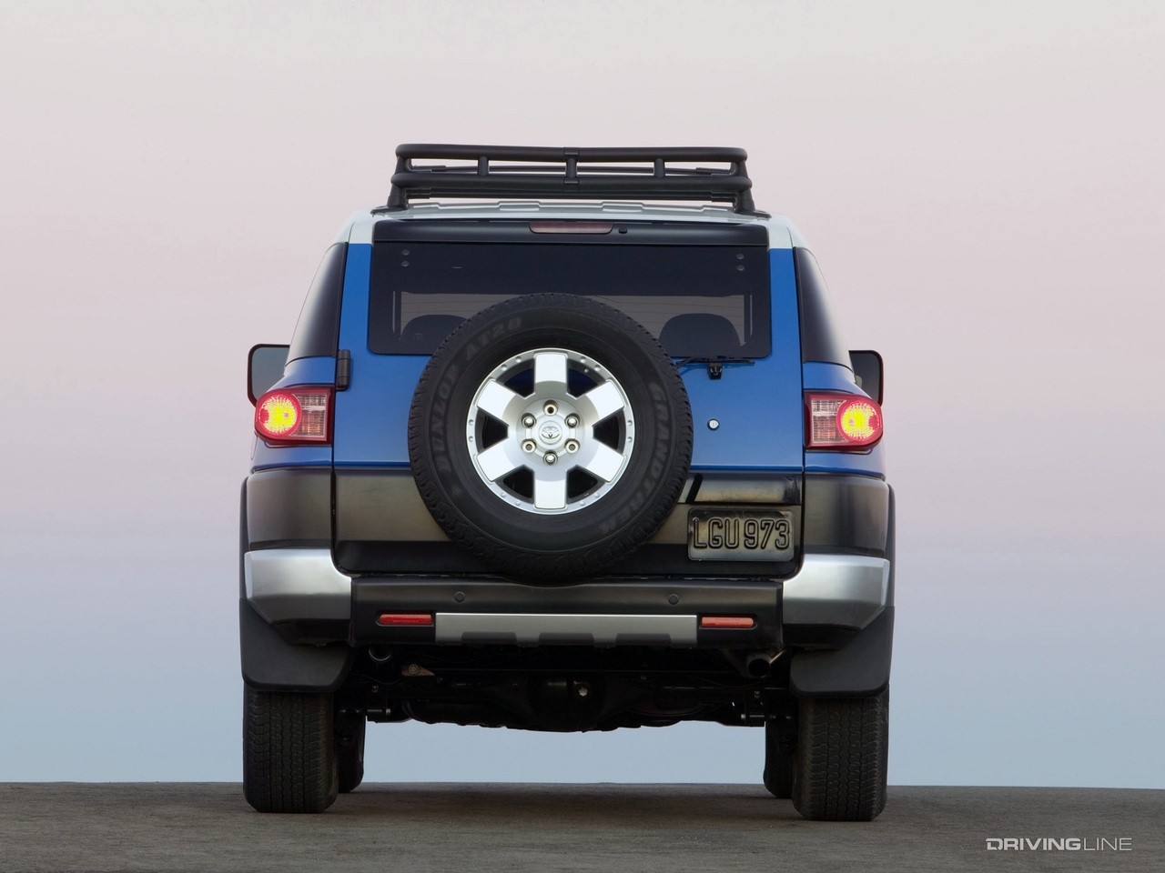 Toyota FJ Cruiser rear view
