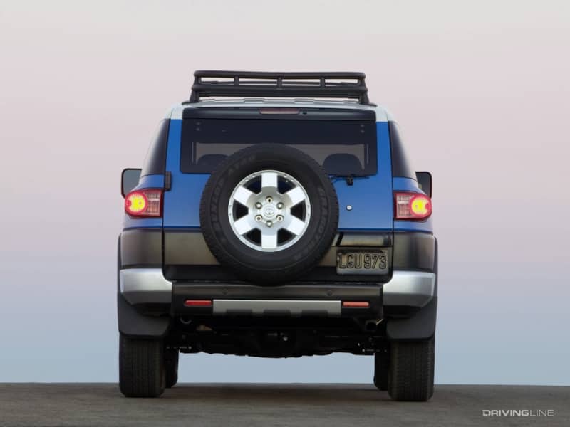 Toyota FJ Cruiser rear view