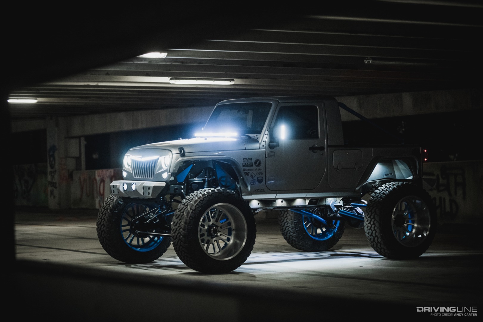 Jeep Wrangler DV8 conversion