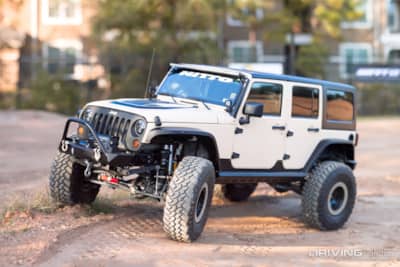 A Custom 2012 Jeep Wrangler Powered by a 392 HEMI V8 Crate Motor Ready for  the Trails | DrivingLine