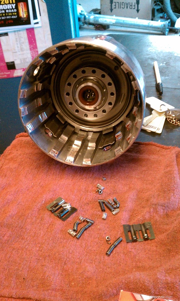 4L60E transmission open