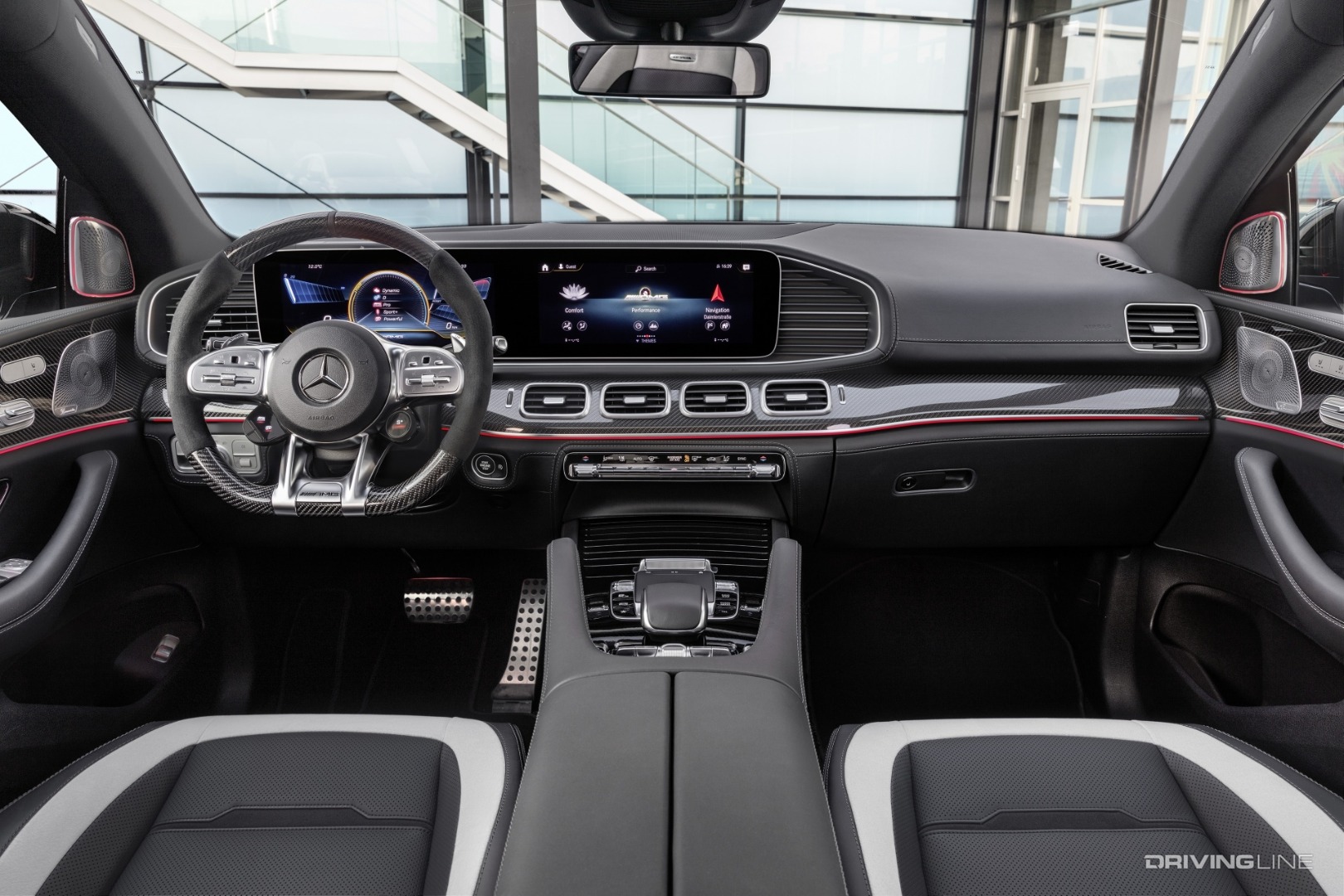 2021 Mercedess-AMG GLE 63 S Coupe dashboard