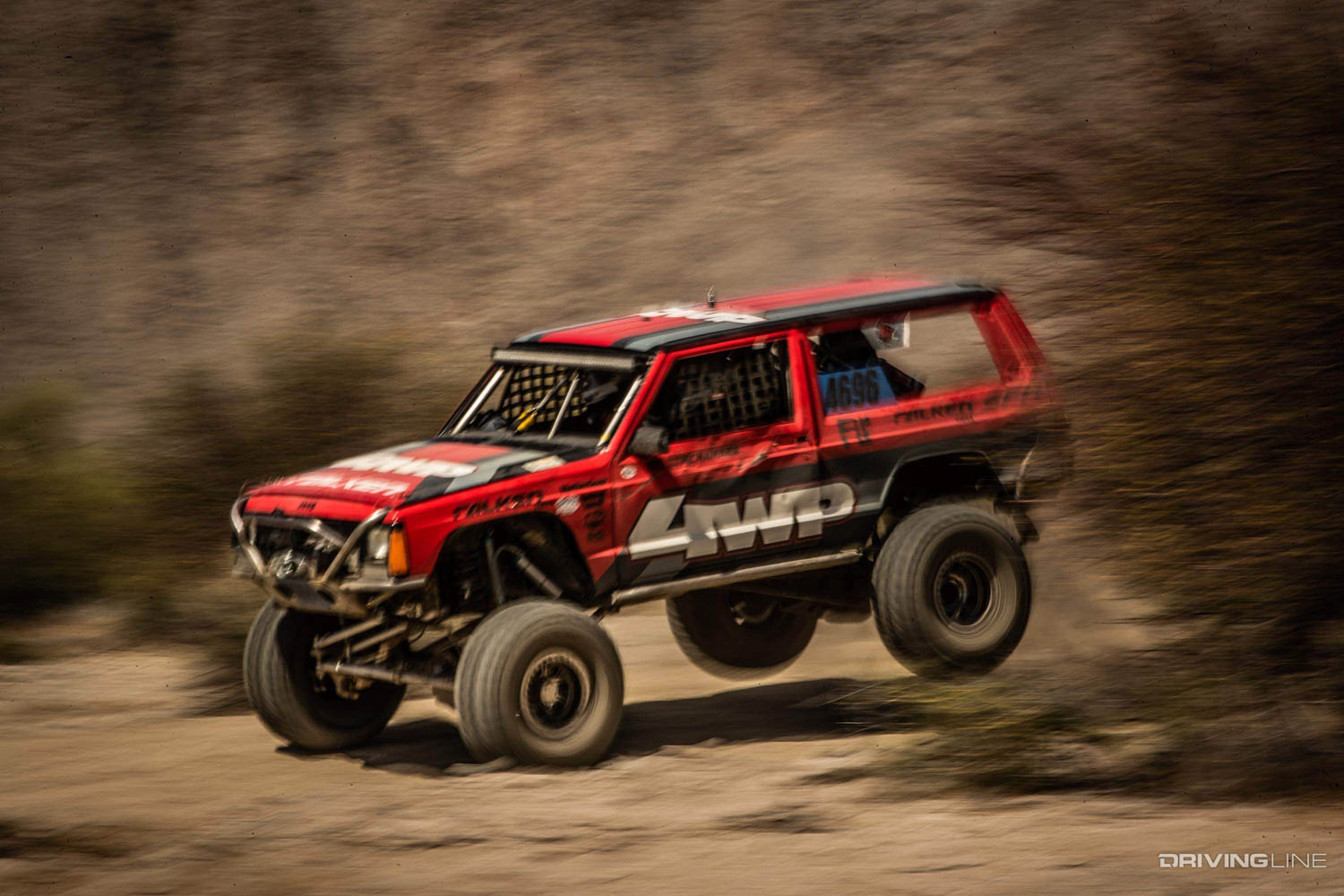 Jeep Cherokee racing Ultra4 El Rey de Las Bajas 2021