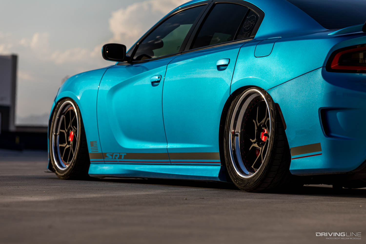 Blue 2015 Dodge Charger on Nitto NT555 G2 tires