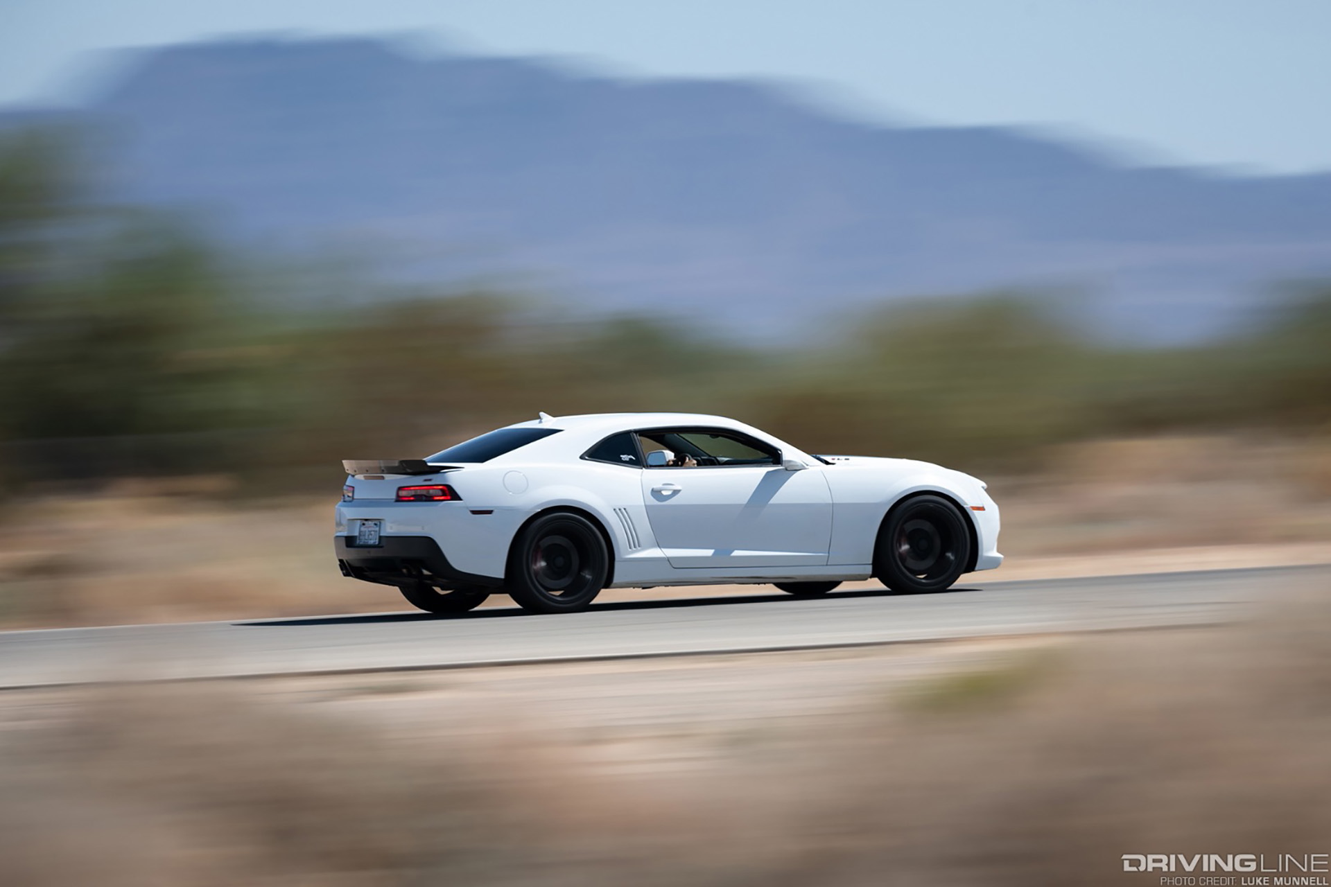Chevy Camaro SS on Track