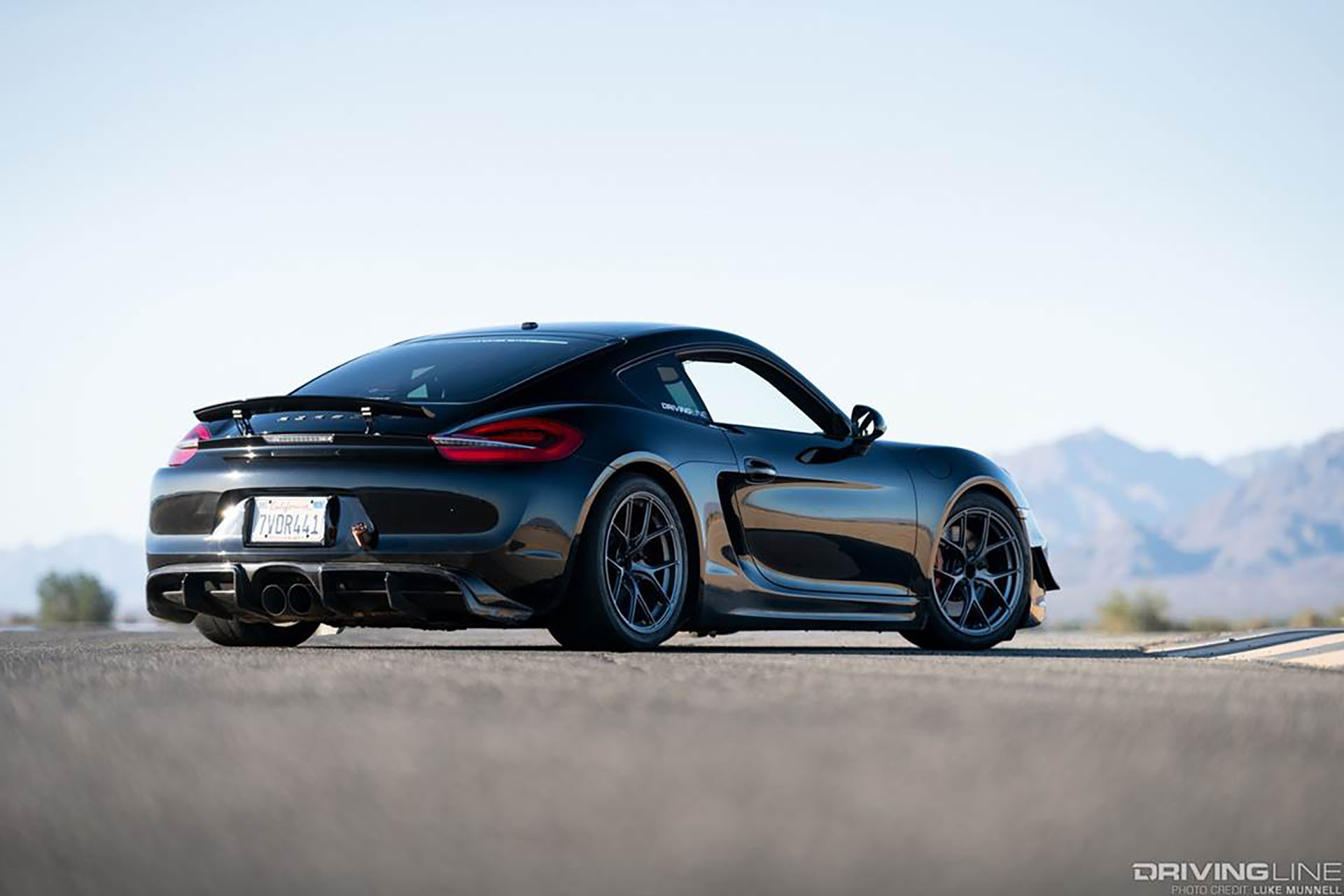 Porsche Cayman on Nitto NT01