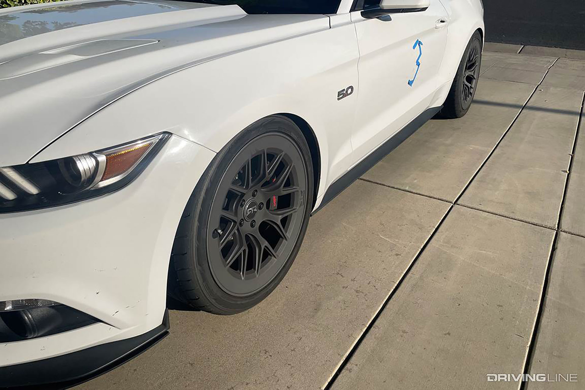 Nitto NT555 G2 on Ford Mustang GT