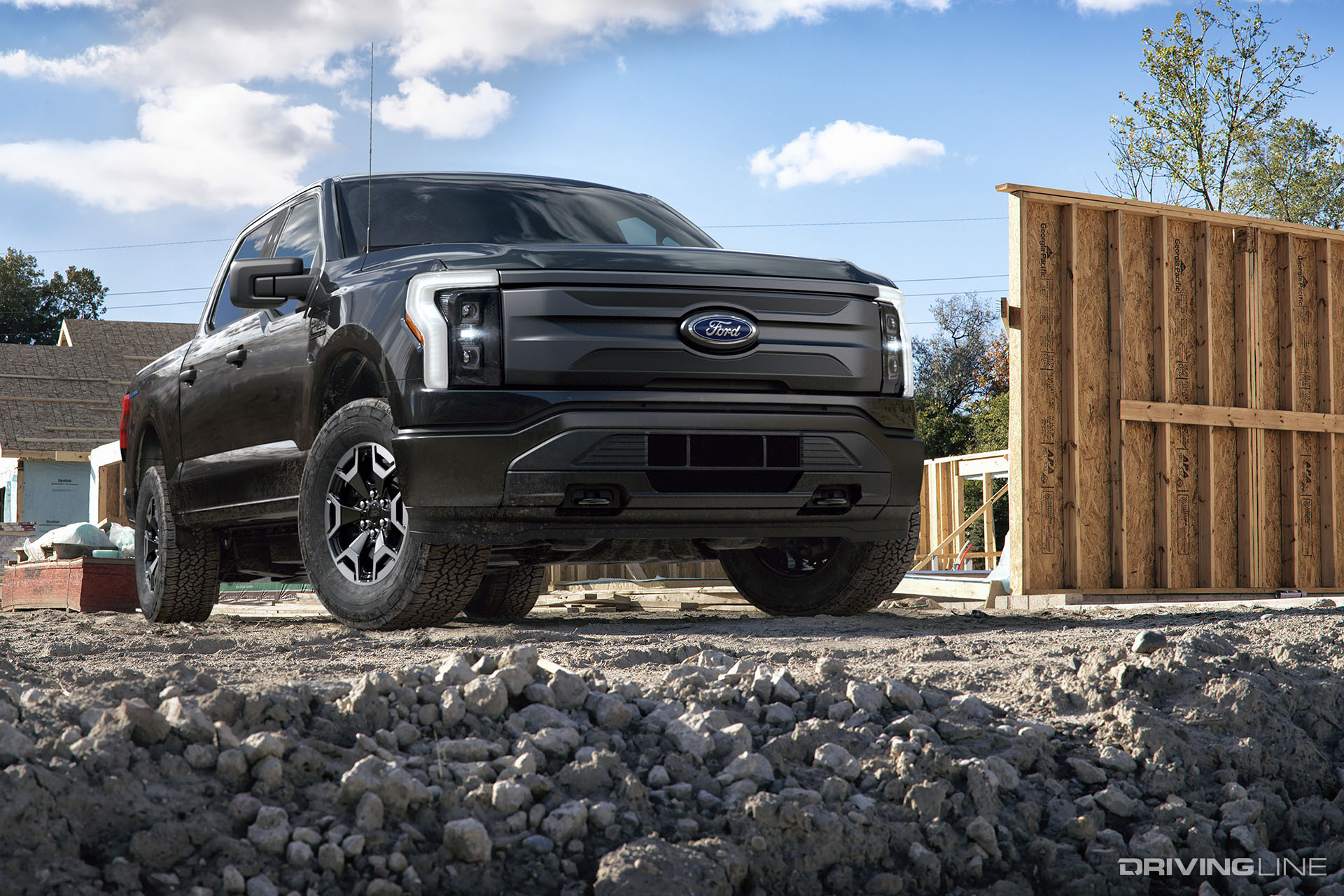 Ford F-150 Lightning Pro Front View