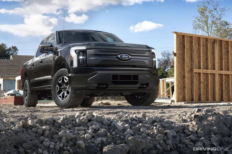 2022 Ford F-150 Lightning Black