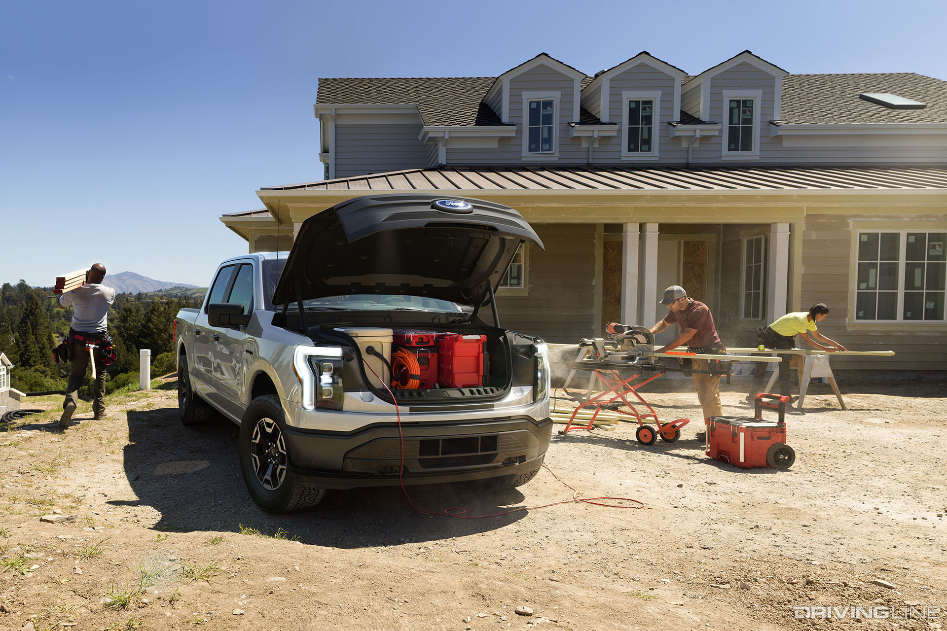 Ford F-150 Lightning Frunk